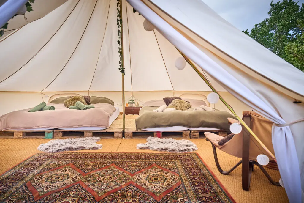 glamping teltet Silva